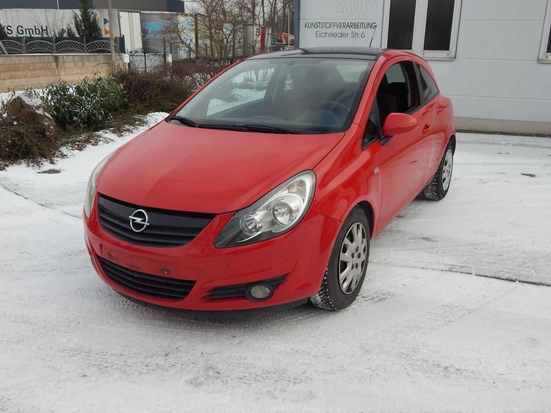 Gebraucht Opel Corsa 90 PS (66 kW) 2009 Rot Kleinwagen