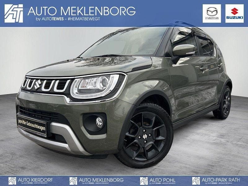 Tough khaki pearl metallic / sup Gebraucht 2021 Suzuki Ignis Comfort+ SUV | 16.990 € (Fairer Preis) - Bild 1/4