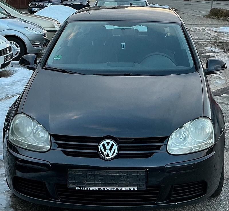 Schwarz Gebraucht 2007 VW Golf V Limousine | 1.198 € (Superpreis) - Bild 1/4