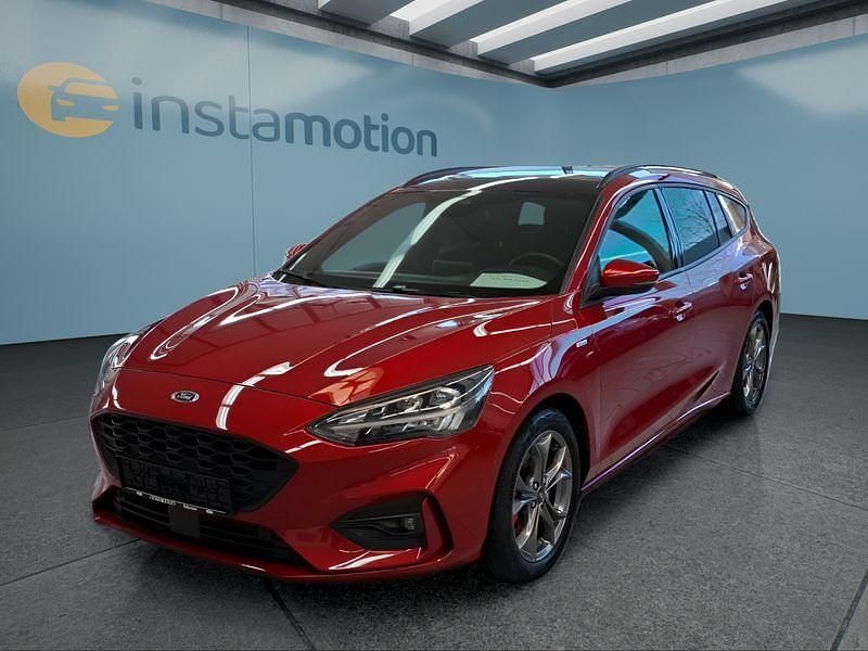 Rot Gebraucht 2021 Ford Focus ST-Line X Kombi | 22.599 € (Etwas zu teuer) - Bild 1/4
