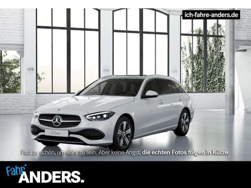 Opalithweiß Gebraucht 2024 Mercedes C220 Avantgarde Kombi | 44.950 € (Teuer) - Bild 1/3