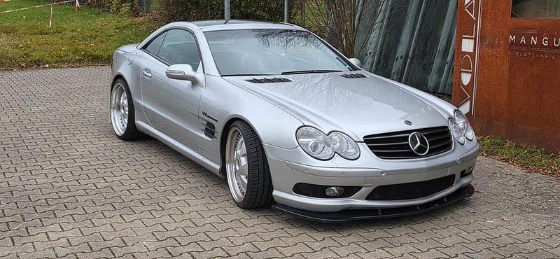 Silber Gebraucht 2006 Mercedes SL55 AMG AMG Cabrio | 33.000 € (Superpreis) - Bild 1/4