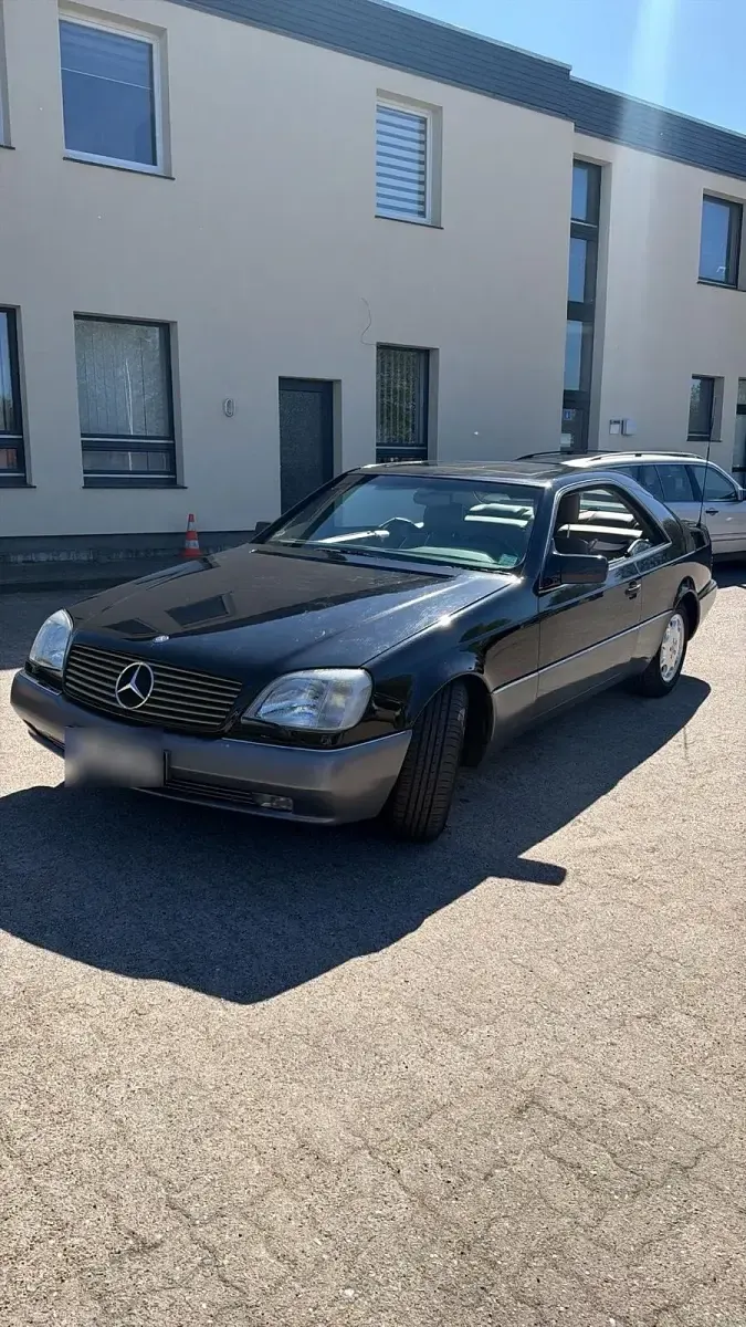 Gebraucht Mercedes S600 1994 Schwarz Limousine