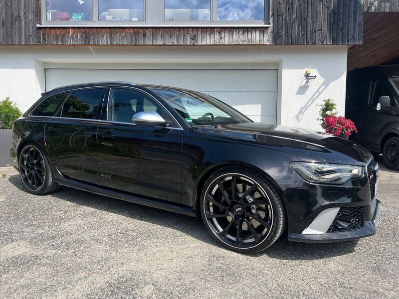 Schwarz Gebraucht 2013 Audi RS6 Sport Kombi | 46.000 € (Fairer Preis) - Bild 1/4