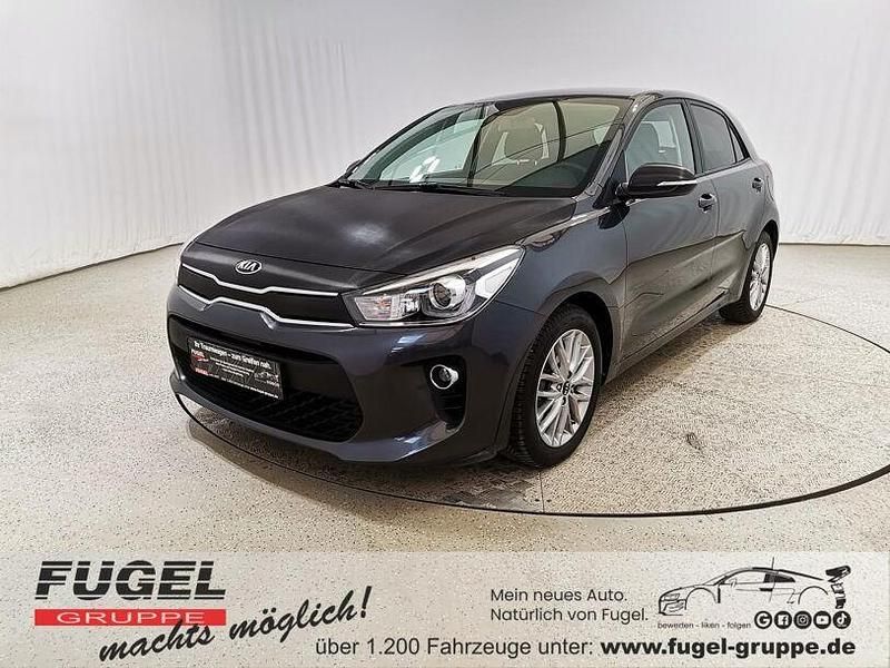 Gebraucht Kia Rio DREAM-TEAM Edition 84 PS (61 kW) 2017 (abt) graphite met. Kleinwagen