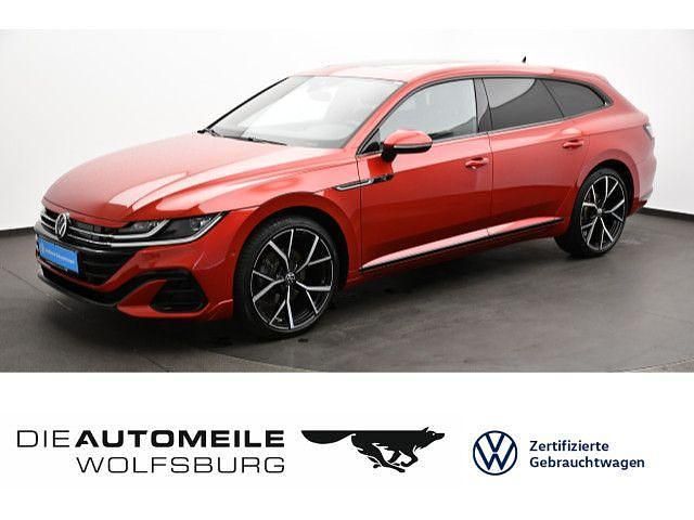 Kings red metallic (metallic) Gebraucht 2021 VW Arteon R-line Kombi | 30.390 € (Fairer Preis) - Bild 1/4