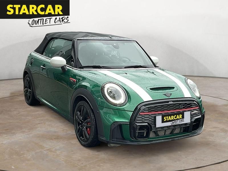 British racing green iv metallic Gebraucht 2023 Mini John Cooper Works Kleinwagen | 38.970 € (Teuer) - Bild 1/4