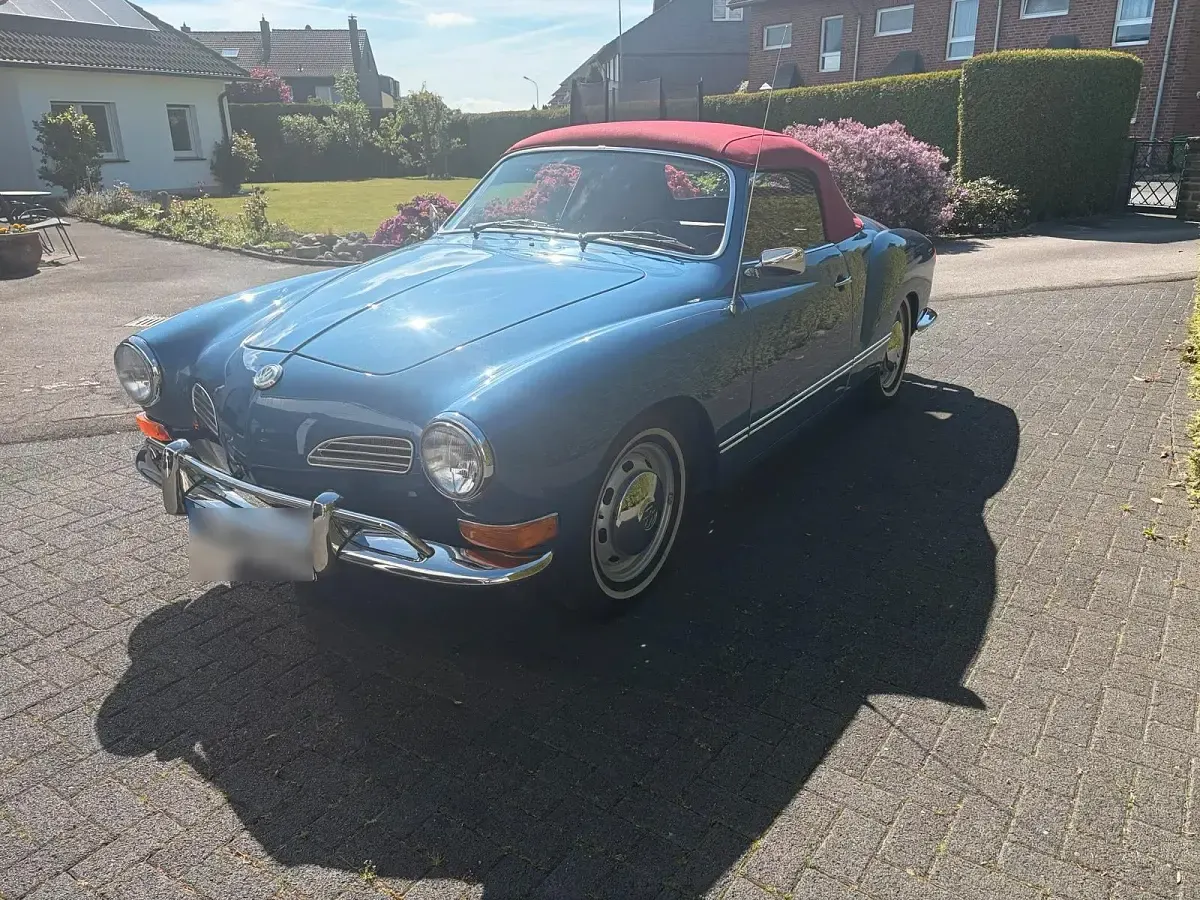 Używany VW Karmann Ghia Karmann 34 KM (25 kW) 1970 Niebieski Coupe