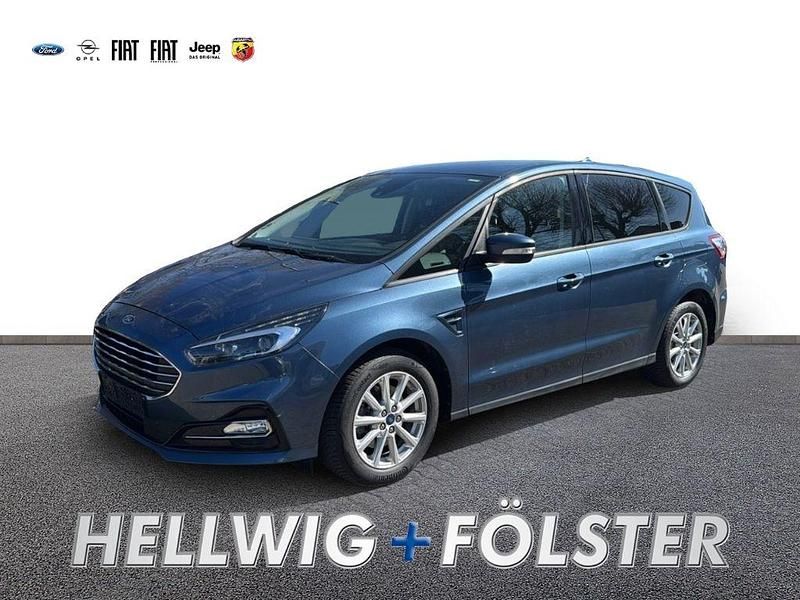 Gebraucht Ford S-MAX Trend 150 PS (110 kW) 2021 Chromablau metallic Van / Kleinbus