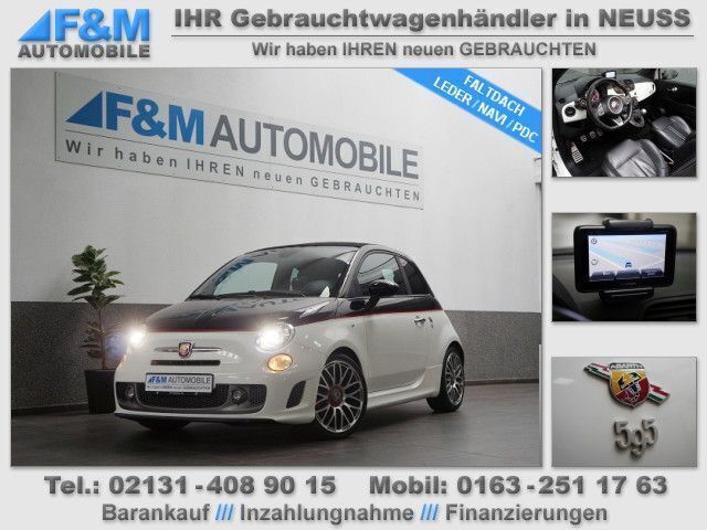 Weiß Gebraucht 2015 Abarth 595C Turismo Cabrio | 12.950 € (Fairer Preis) - Bild 1/4