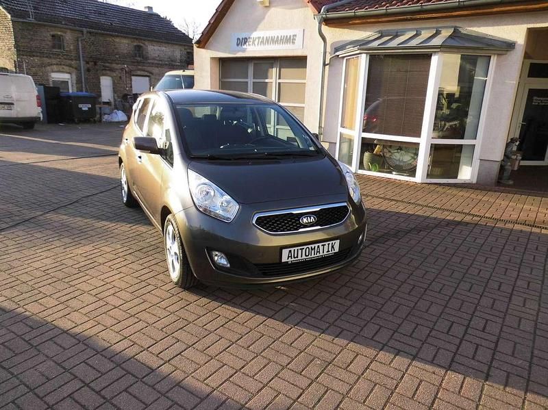 Grau met. Gebraucht 2016 Kia Venga Kleinwagen | 12.000 € (Fairer Preis) - Bild 1/4