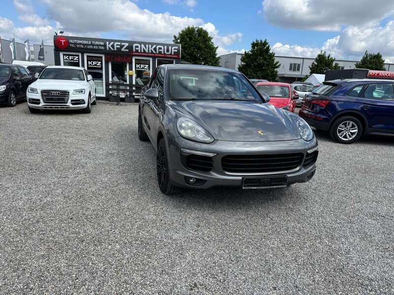 Meteorgraumetallic Gebraucht 2015 Porsche Cayenne SUV | 26.500 € (Guter Preis) - Bild 1/4