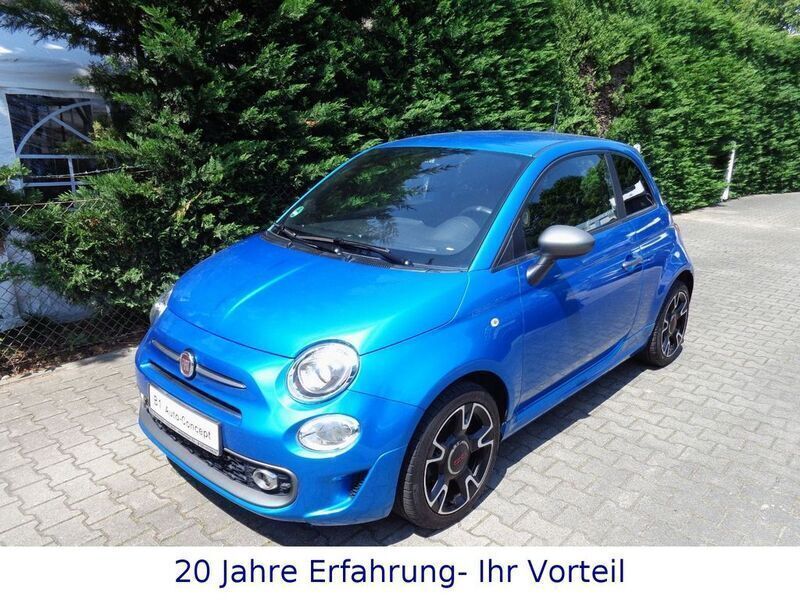 Blau Gebraucht 2017 Fiat 500 S | 9.780 € (Fairer Preis) - Bild 1/4