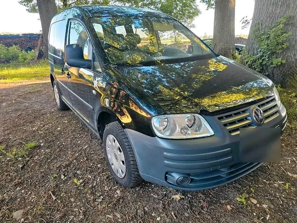 Gebraucht VW Caddy 105 PS (77 kW) 2006 Schwarz Van / Kleinbus