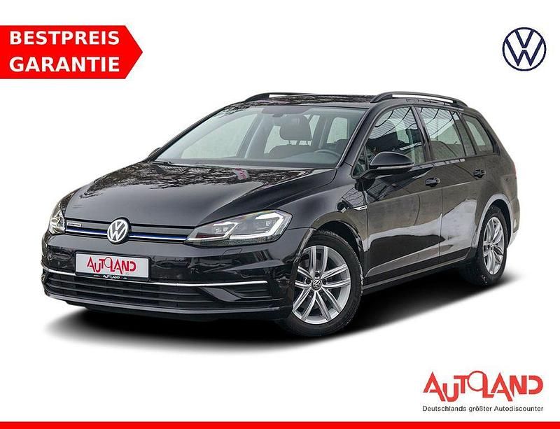 Gebraucht VW Golf VII 131 PS (96 kW) 2020 Schwarz Kombi