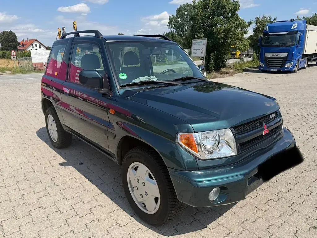 Gebraucht Mitsubishi Pajero 122 PS (89 kW) 2003 Grün SUV