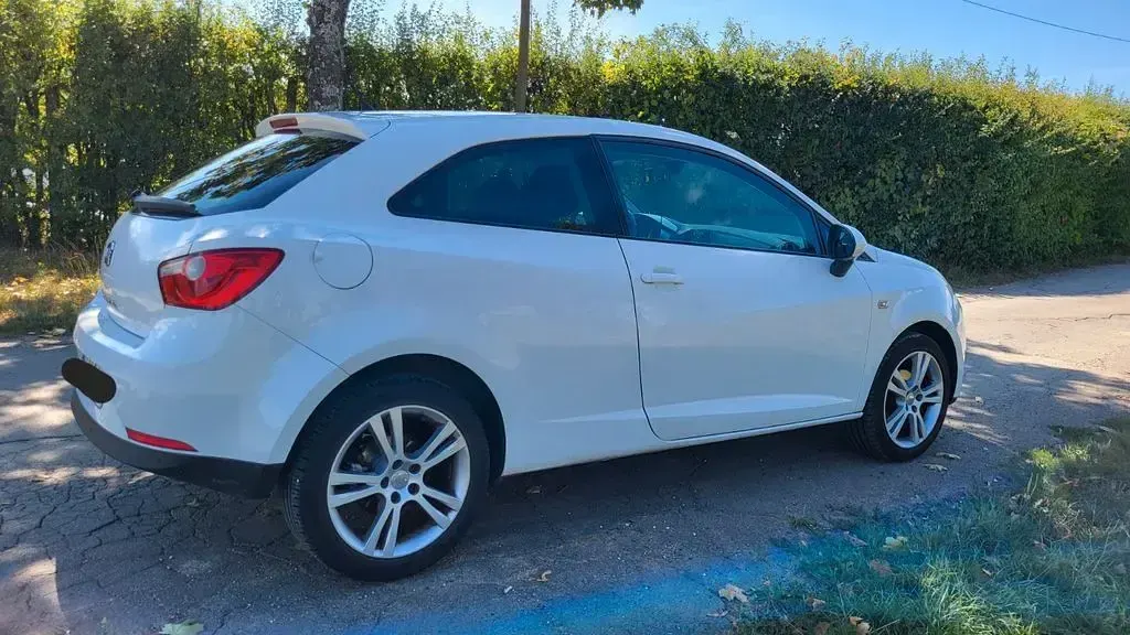 Gebraucht Seat Ibiza SC Reference 69 PS (50 kW) 2009 Weiß Kleinwagen