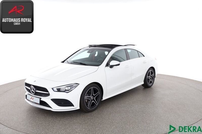 Weiss Gebraucht 2022 Mercedes CLA200 Coupé | 34.440 € (Guter Preis) - Bild 1/4