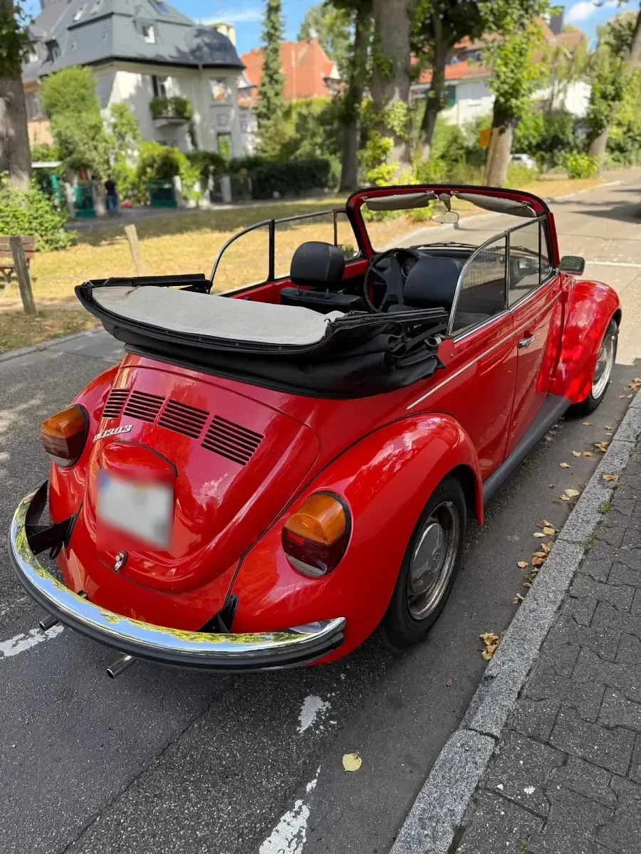 Gebraucht VW Käfer 50 PS (36 kW) 1978 Rot Cabrio