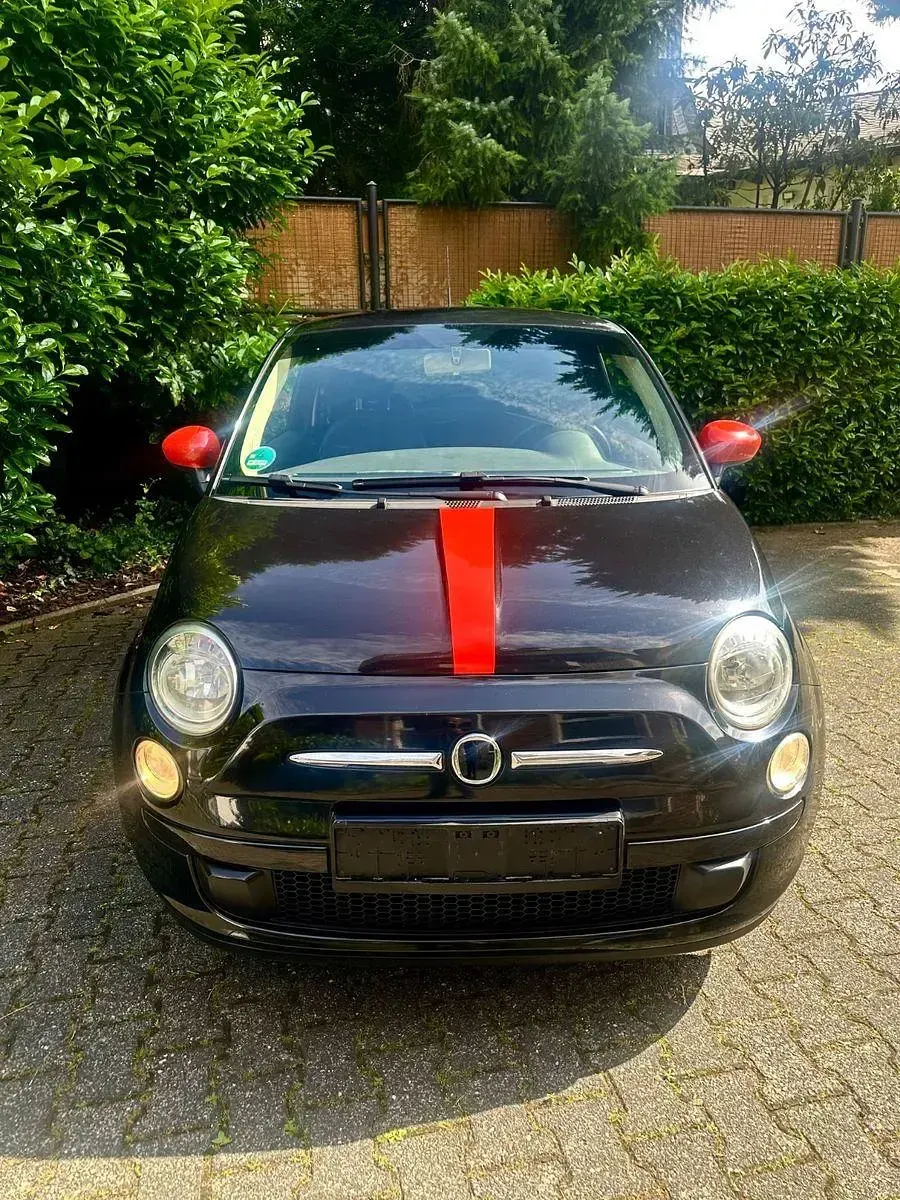 Gebraucht Fiat 500 69 PS (50 kW) 2011 Schwarz Kleinwagen