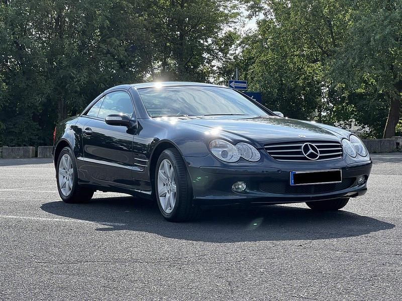 Gebraucht Mercedes SL350 245 PS (180 kW) 2004 Blau Cabrio