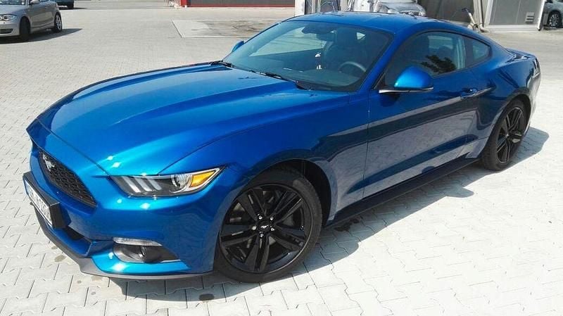 Second-hand Ford Mustang 317 CP (233 kW) 2017 Albastru Coupe