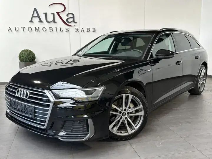 Mythosschwarz Gebraucht 2021 Audi A6 S-Line Kombi | 41.749 € (Guter Preis) - Bild 1/3