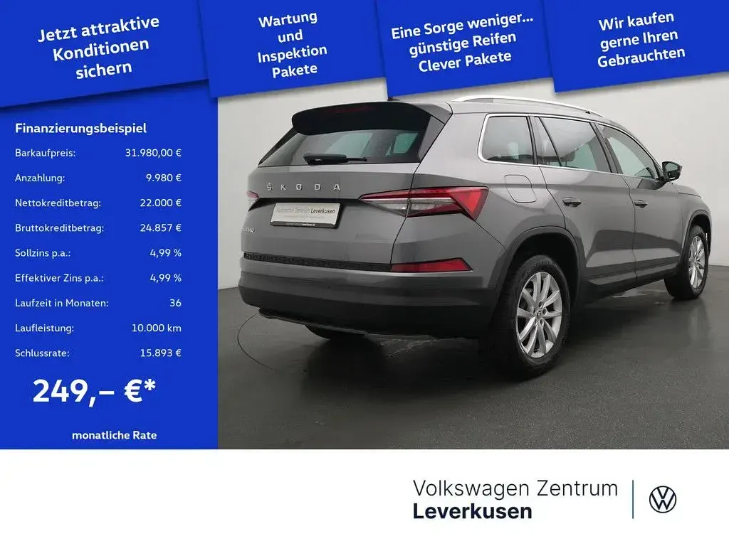 Gebraucht Skoda Kodiaq Style 150 PS (110 kW) 2024 Grau SUV