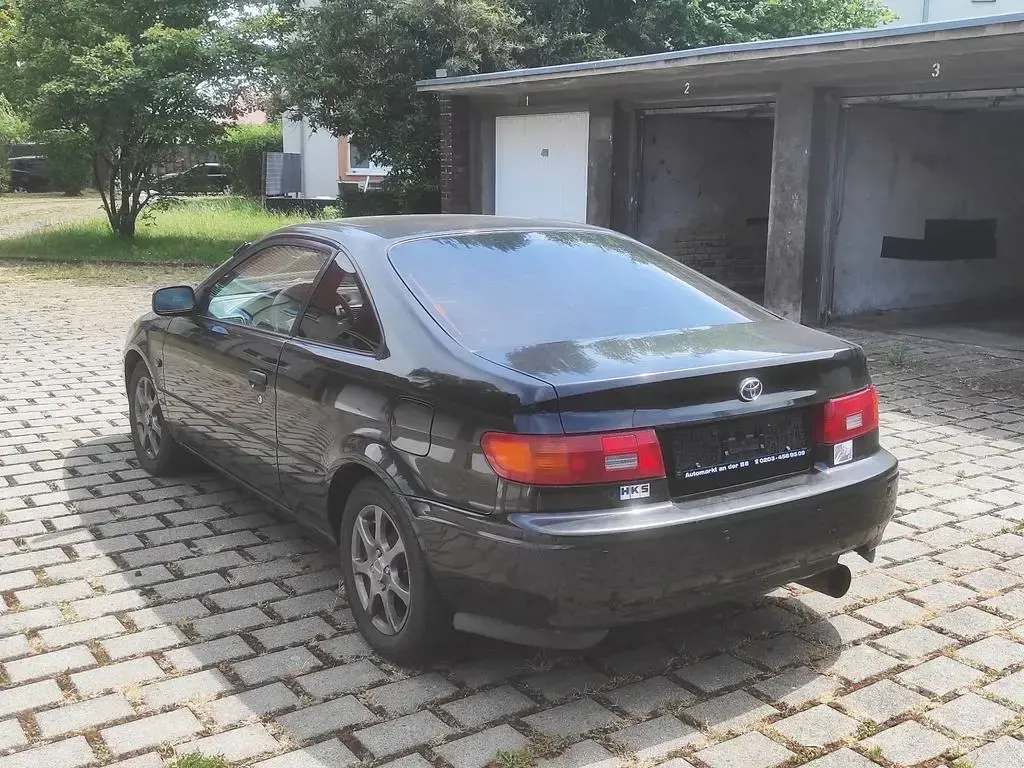 Gebraucht Toyota Paseo 90 PS (66 kW) 1998 Schwarz Coupé