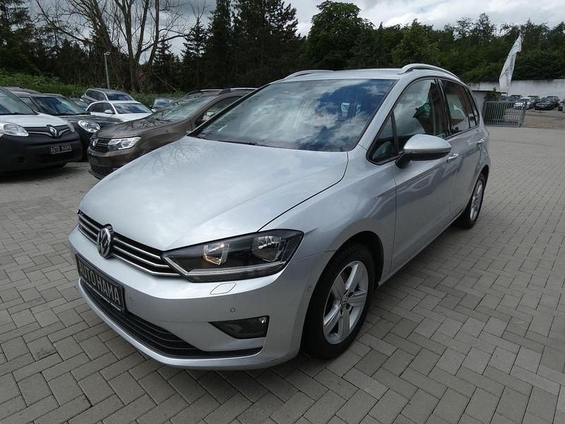 Gebraucht VW Golf Sportsvan 110 PS (80 kW) 2014 Silber Van / Kleinbus