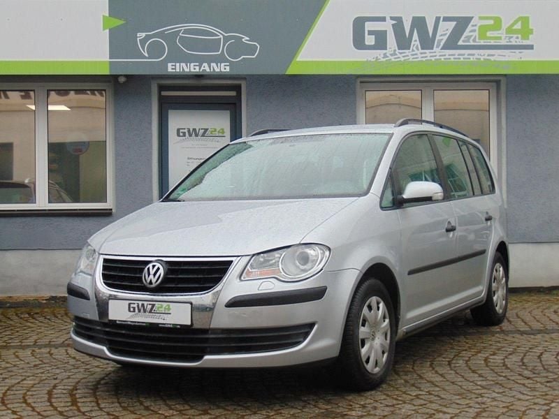 Gebraucht VW Touran Conceptline 140 PS (102 kW) 2008 Silber Van / Kleinbus