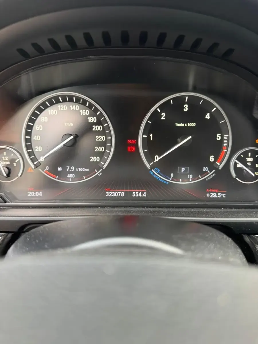 Gebraucht BMW 535 312 PS (229 kW) 2012 Blau Kombi