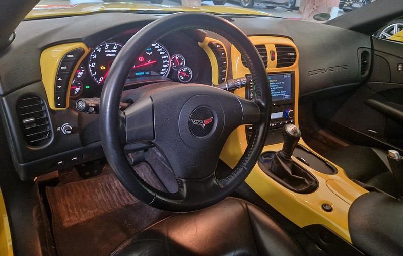 Gebraucht Corvette Z06 513 PS (377 kW) 2006 Gelb Coupé