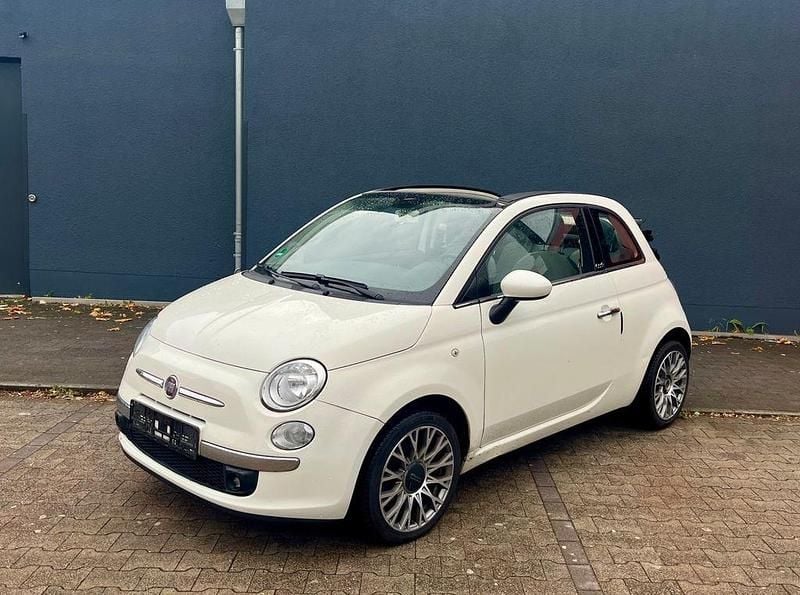 Weiß Gebraucht 2011 Fiat 500C Lounge Cabrio | 5.400 € (Fairer Preis) - Bild 1/4