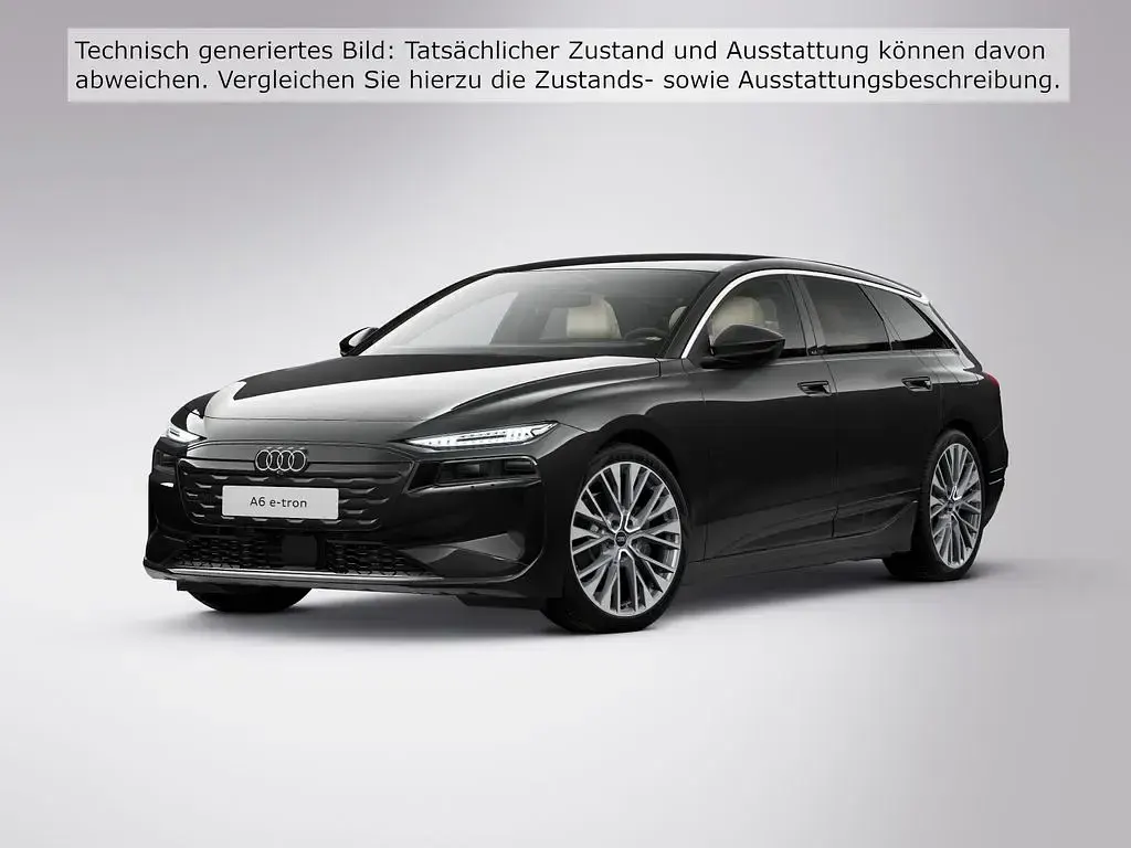 Neu Audi A6 e-tron 210 kW (286 PS) 2026 Mythosschwarz metallic Kombi