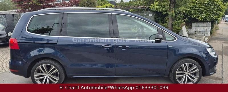 Gebraucht VW Sharan Match 150 PS (110 kW) 2012 Blau Van / Kleinbus