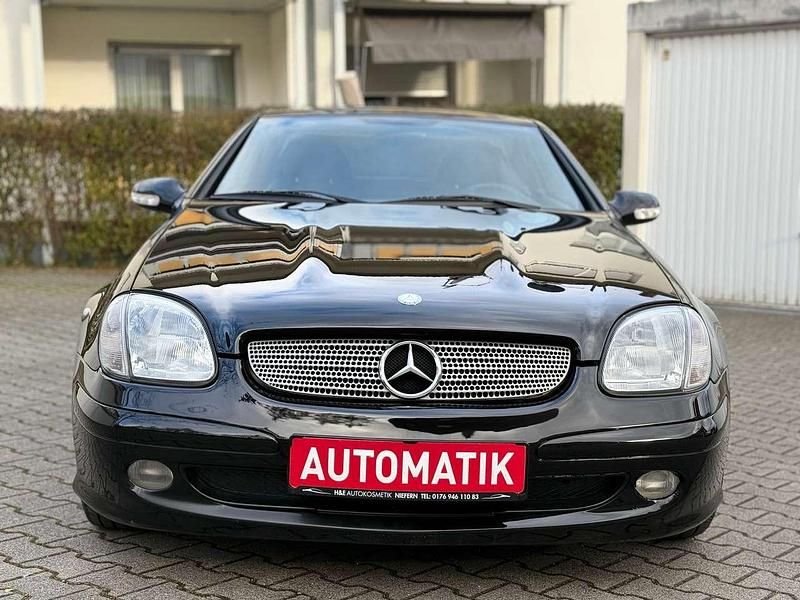 Gebraucht Mercedes SLK200 163 PS (119 kW) 2000 Schwarz Cabrio