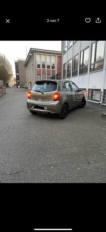 Gebraucht Nissan Micra 80 PS (58 kW) 2013 Grün Kleinwagen
