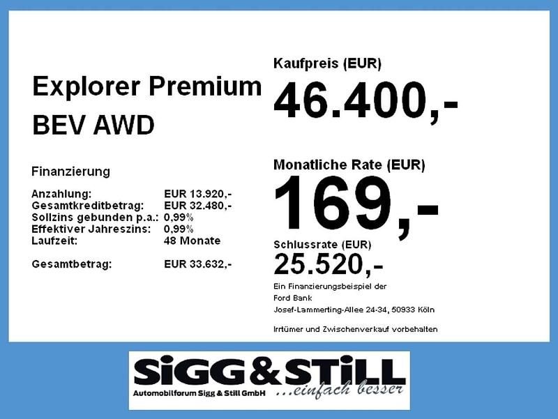 Neu Ford Explorer Premium 250 kW (340 PS) 2025 Lucid red SUV