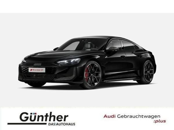 Schwarz (mythosschwarz metallic) Gebraucht 2025 Audi RS e-tron GT Performance Limousine | 140.501 € (Fairer Preis) - Bild 1/4