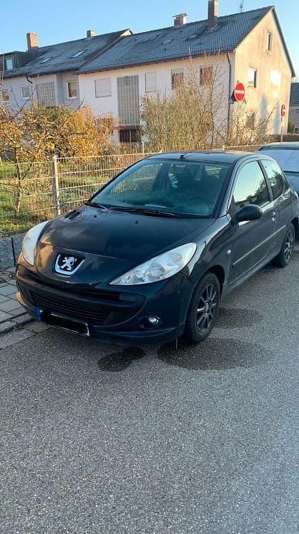 Gebraucht Peugeot 206 73 PS (53 kW) 2009 Schwarz Limousine