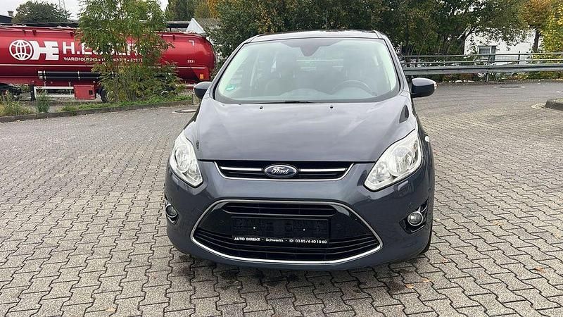 Grau Gebraucht 2014 Ford C-MAX Titanium Van / Kleinbus | 6.590 € (Fairer Preis) - Bild 1/4