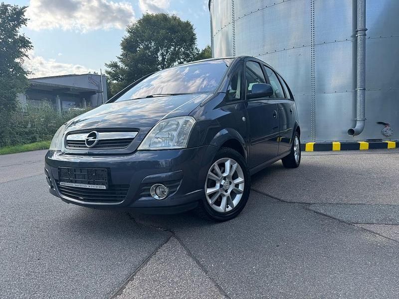 Blau Gebraucht 2008 Opel Meriva Edition Van / Kleinbus | 3.449 € (Etwas zu teuer) - Bild 1/4
