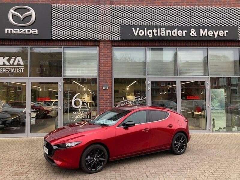 Rot Gebraucht 2024 Mazda 3 Homura-Line Limousine | 24.985 € (Superpreis) - Bild 1/4