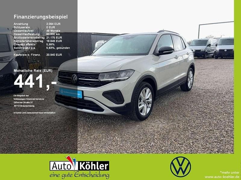 Gebraucht VW T-Cross Goal 95 PS (69 kW) 2025 Grau SUV