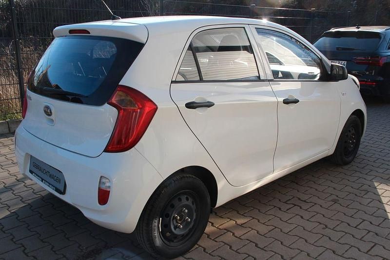 Gebraucht Kia Picanto 69 PS (50 kW) 2013 Weiß Kleinwagen