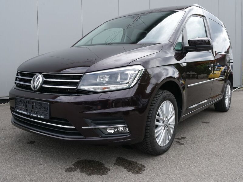 Schwarz Gebraucht 2015 VW Caddy Highline Van / Kleinbus | 18.970 € (Fairer Preis) - Bild 1/4