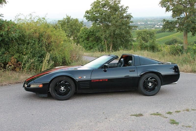 Schwarz Gebraucht 1994 Corvette C4 Cabrio | 16.500 € - Bild 1/3