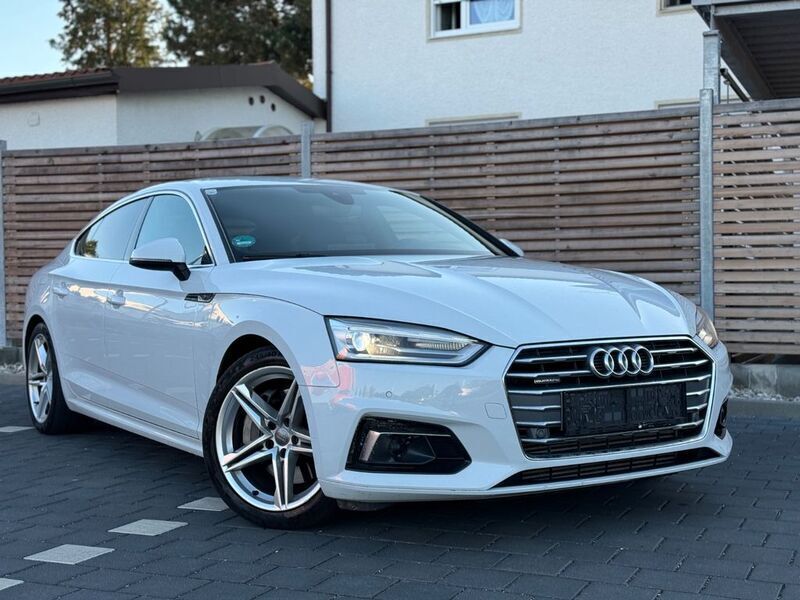 Weiß Gebraucht 2017 Audi A5 S-Line Coupé | 22.250 € (Superpreis) - Bild 1/4