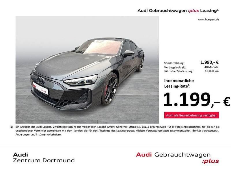 Grau Gebraucht 2025 Audi e-tron GT quattro Performance Limousine | 138.811 € (Fairer Preis) - Bild 1/4